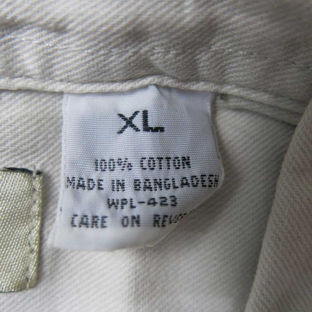 Levis Mens Button Up Shirt 100% Cotton Long Sleev… - image 7