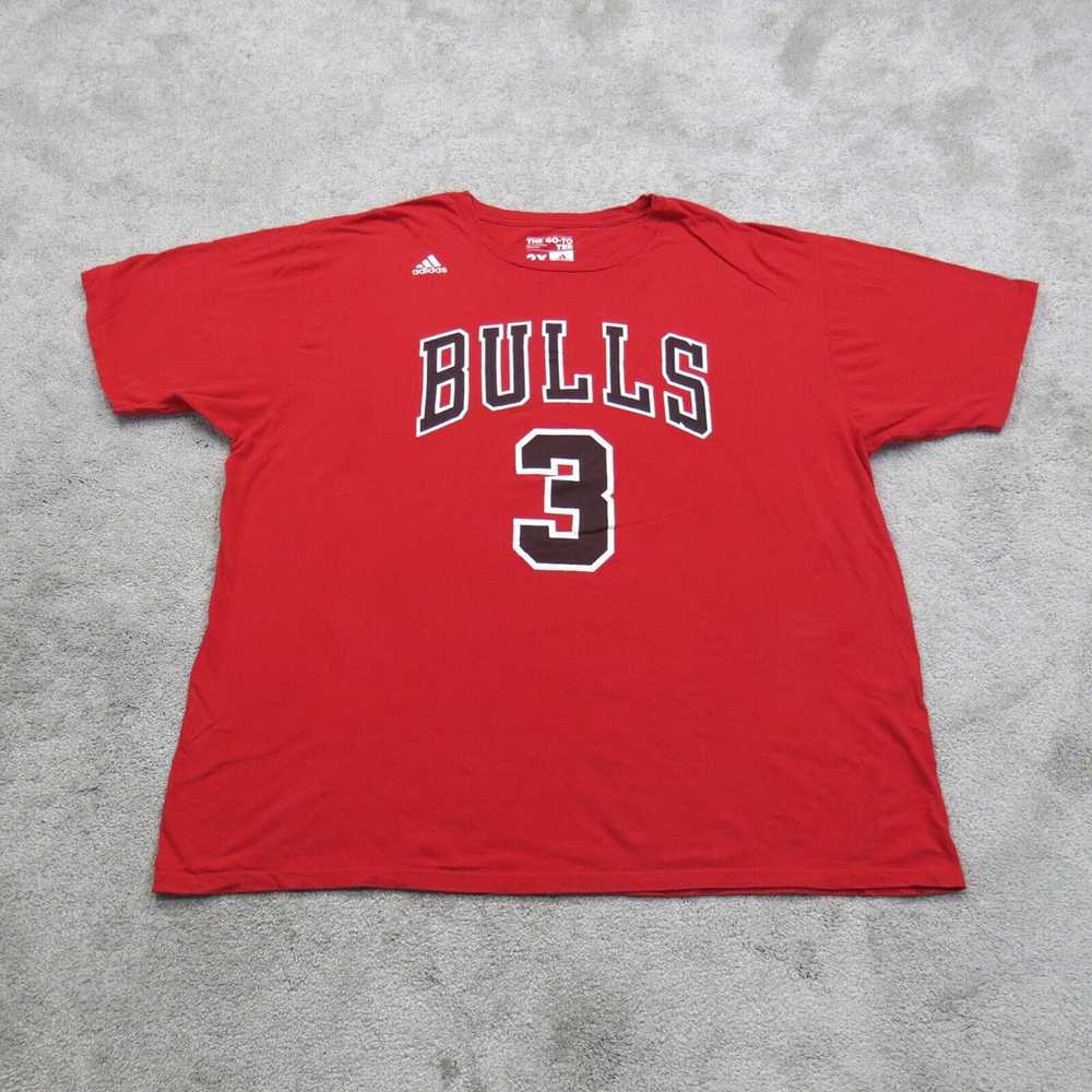 Adidas Mens Dwyane Wade #3 Chicago Bulls The Go T… - image 1