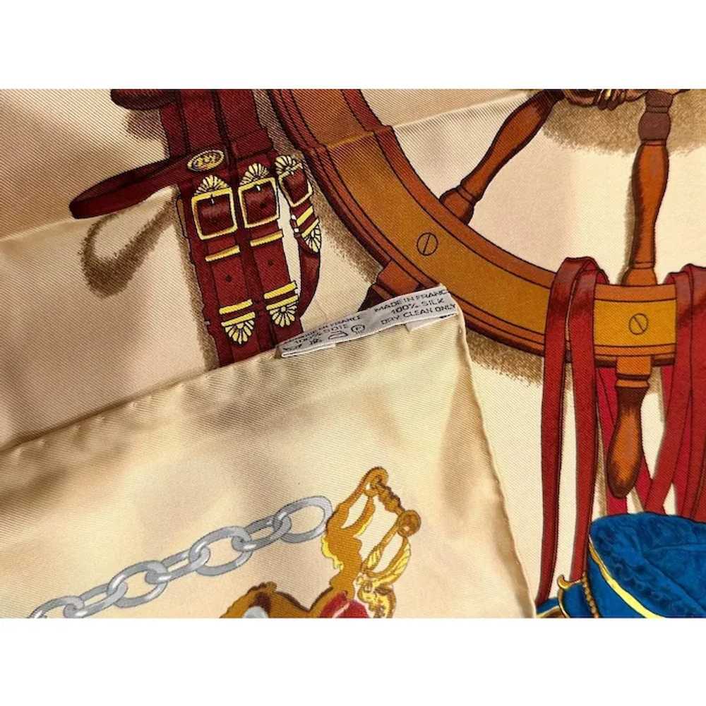 Authentic RARE! Hermes Tan Musee Museum Vintage 9… - image 11