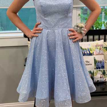 Party Dress light blue size 0 - image 1