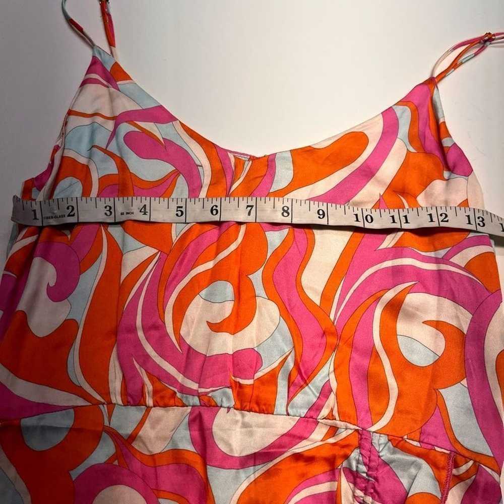 Anthropologie Delfi Swirl Print Slip Dress, Excel… - image 8