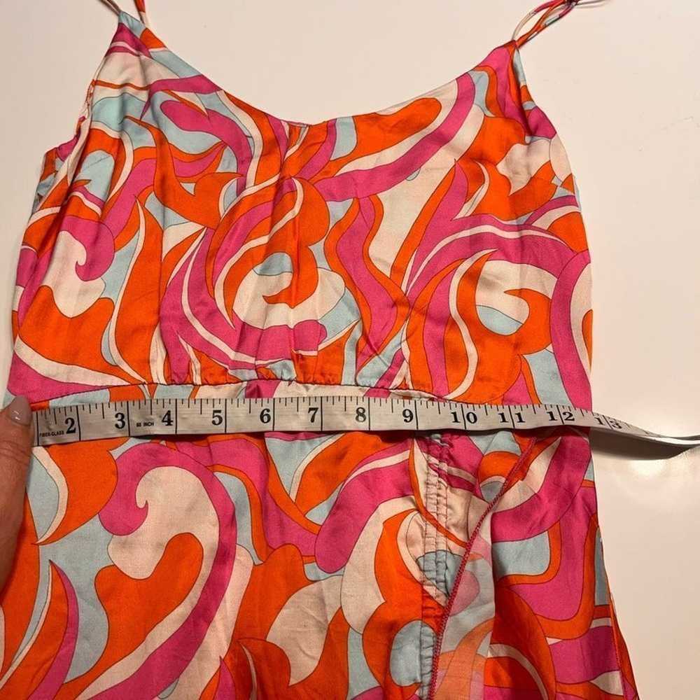 Anthropologie Delfi Swirl Print Slip Dress, Excel… - image 9
