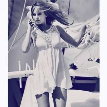 Free People White Fiesta Dress