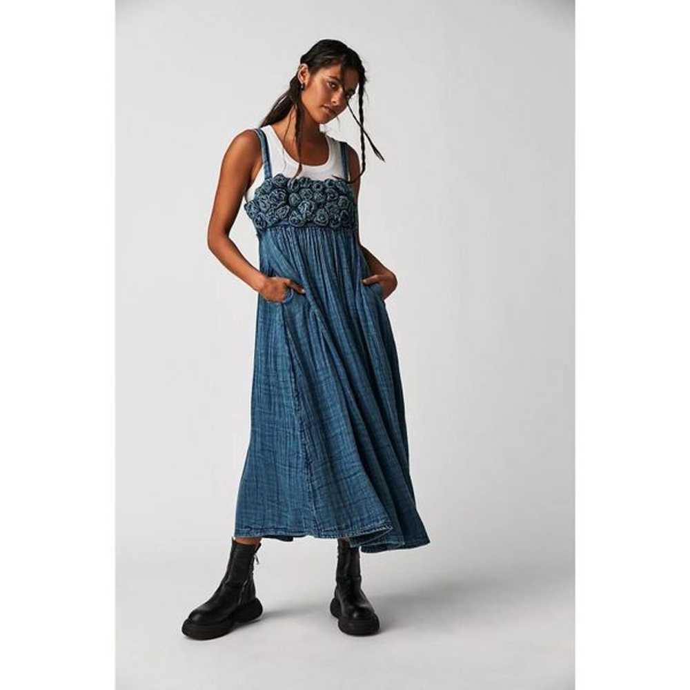 New Free People Dolly Midi Dress Size - Small - image 1