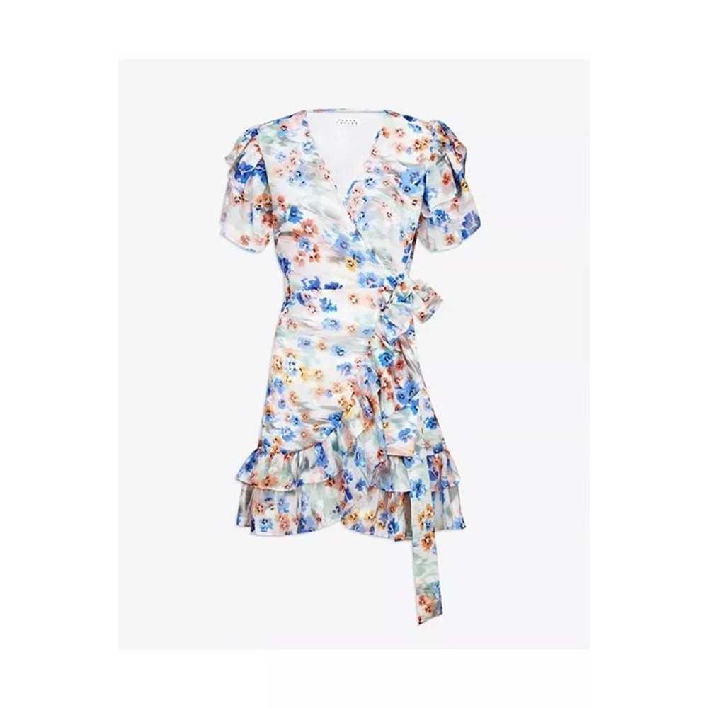 TANYA TAYLOR Bailey wrap floral dress size 4 - image 2