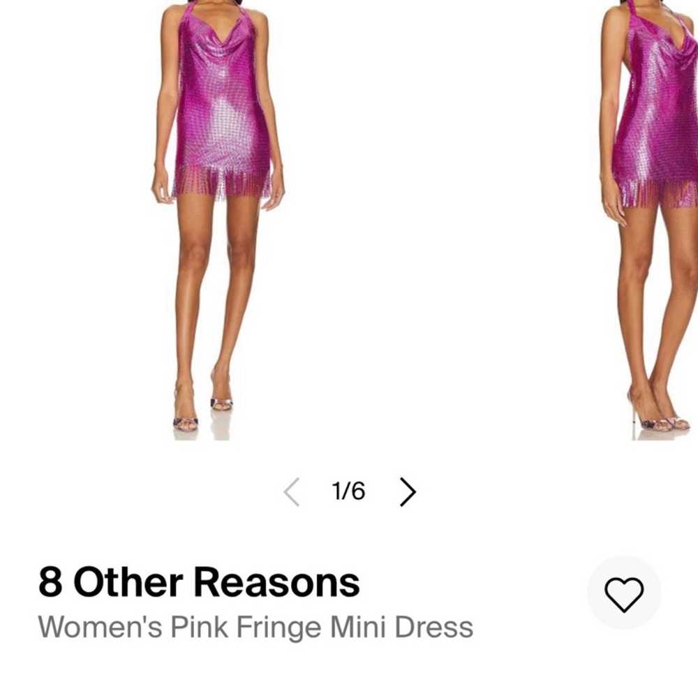 Mini dress in pink - image 3
