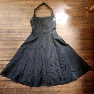 Niki By Niki Livas Black Vintage Gown