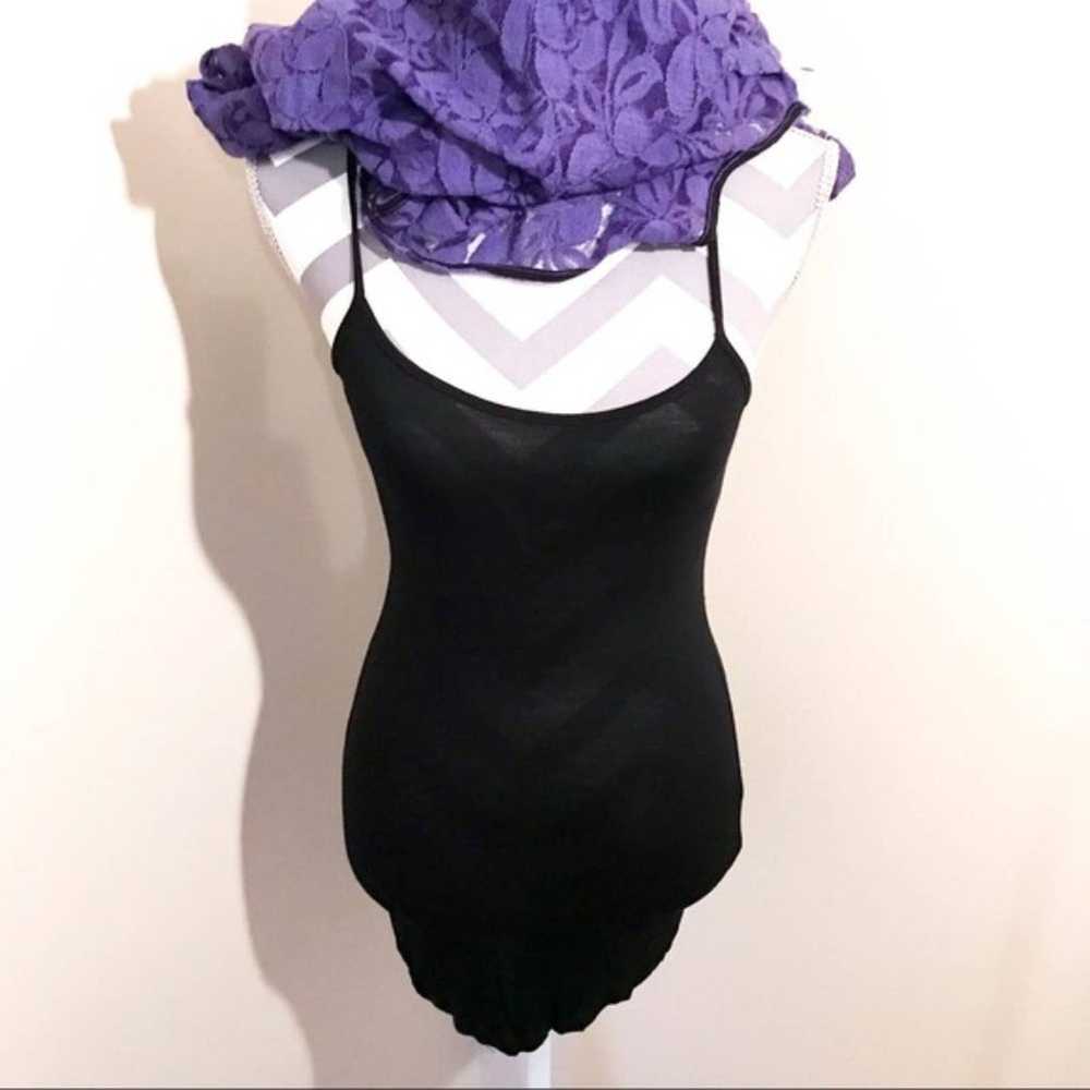Free People Purple Lace Flowy Dress w Black Linin… - image 5