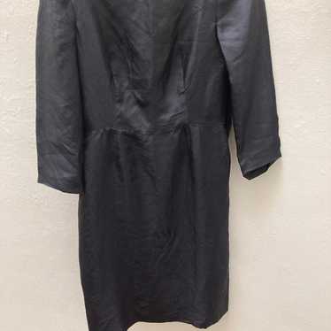 Prada silk black dress