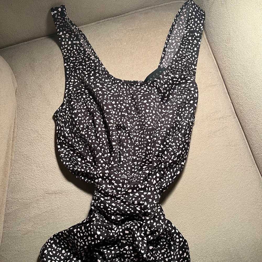 hatch drapey jumpsuit printed wrap around size 1 … - image 4