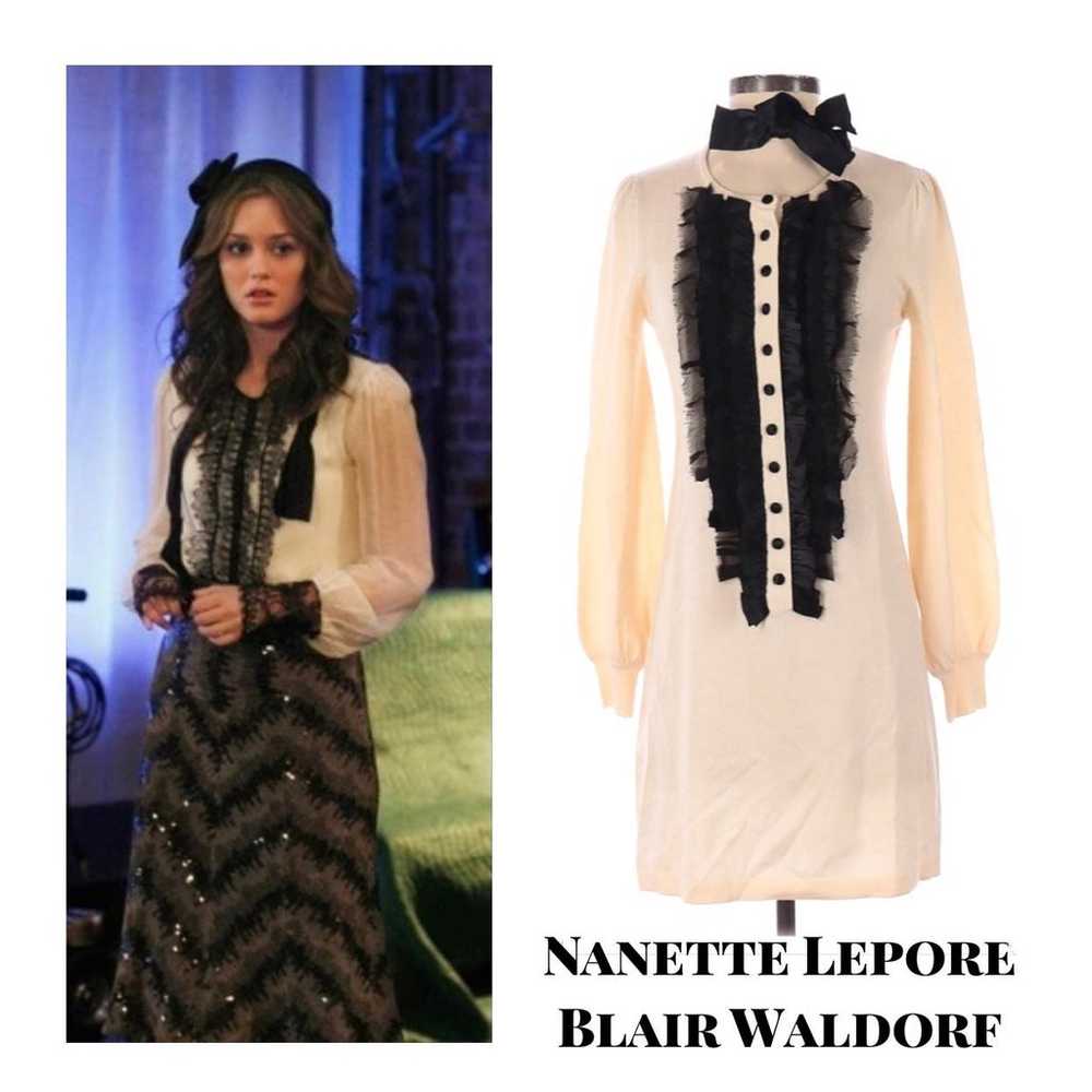 Blair Waldorf Nanette Lepore Lace Dress - image 1