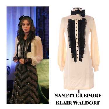 Blair Waldorf Nanette Lepore Lace Dress