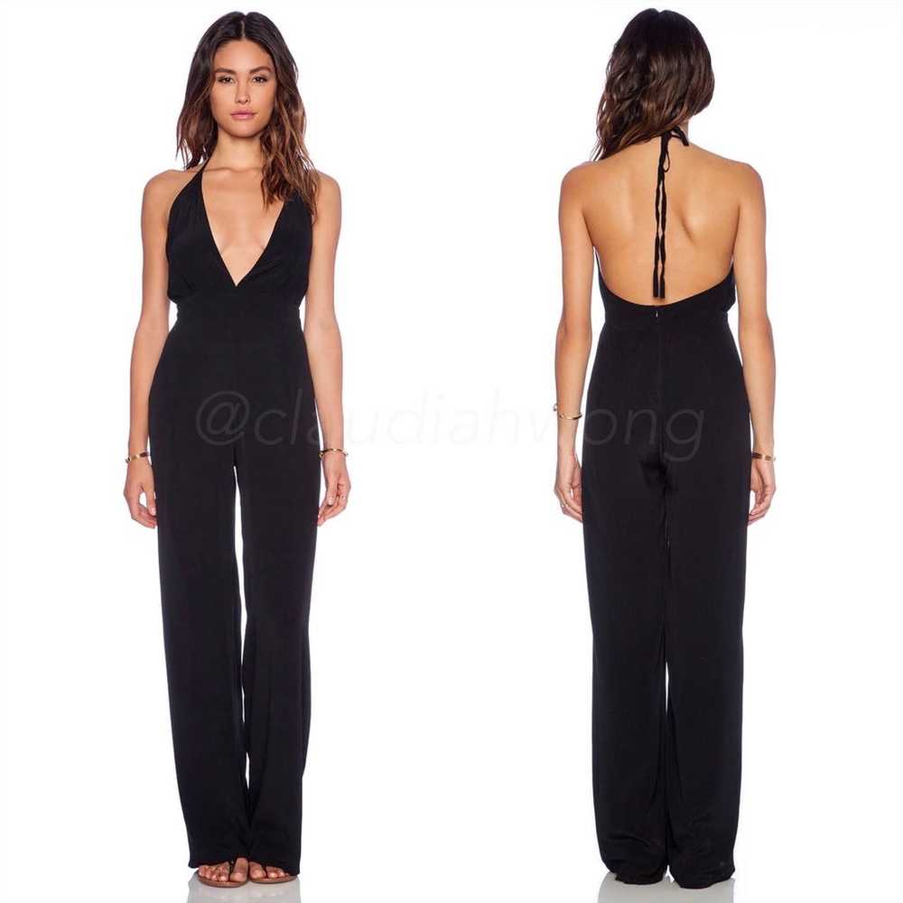 FAITHFULL THE BRAND Agenda Halter Wide Leg Jumpsu… - image 2