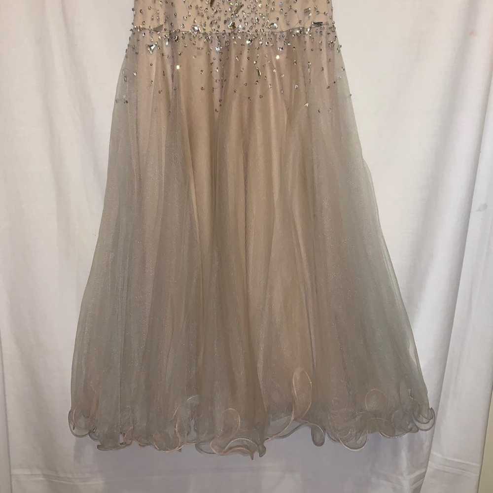 ❤️ Bling Strapless Prom Dress Sz: Small - image 2