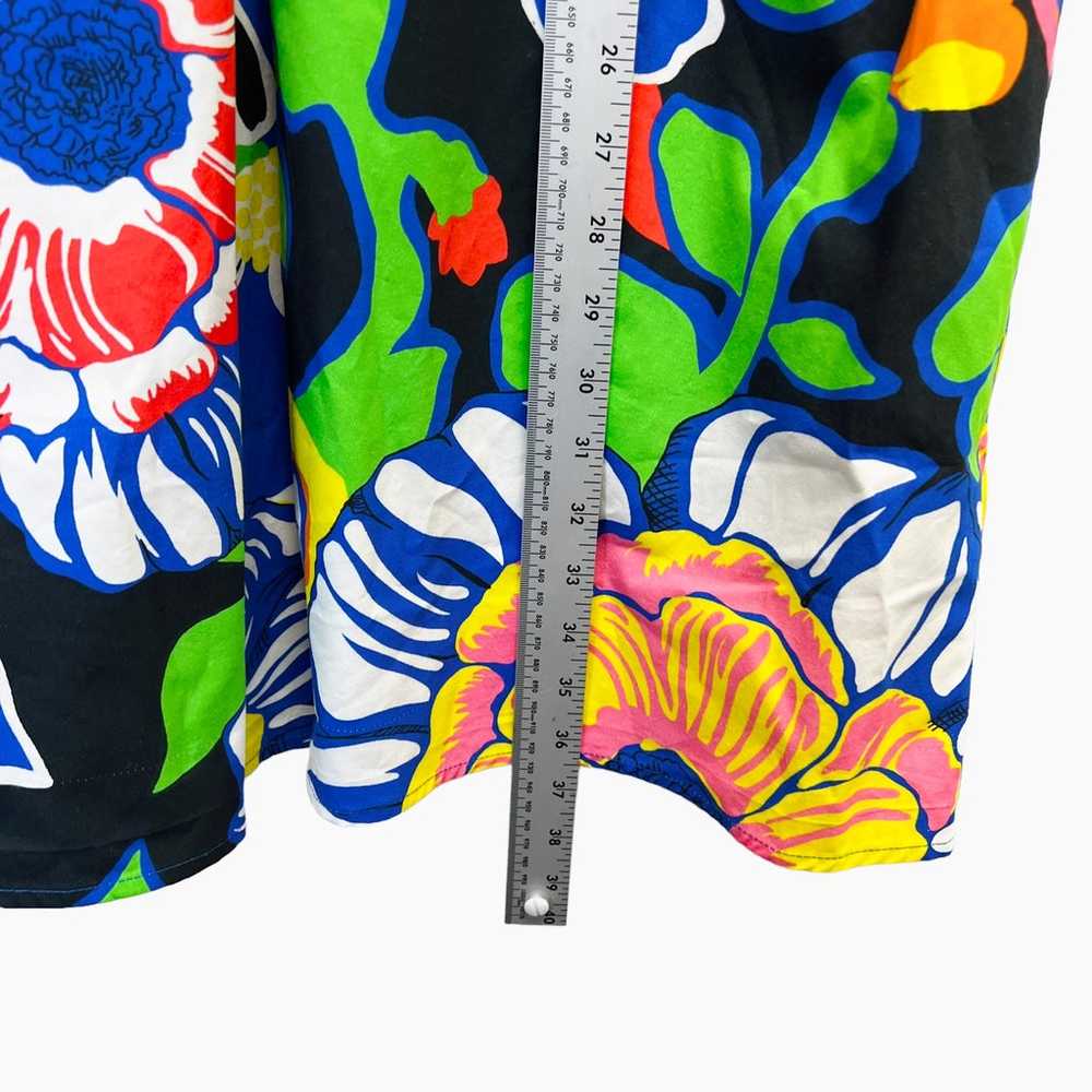 MSGM Floral Print Mini Dress Size 46 - image 10