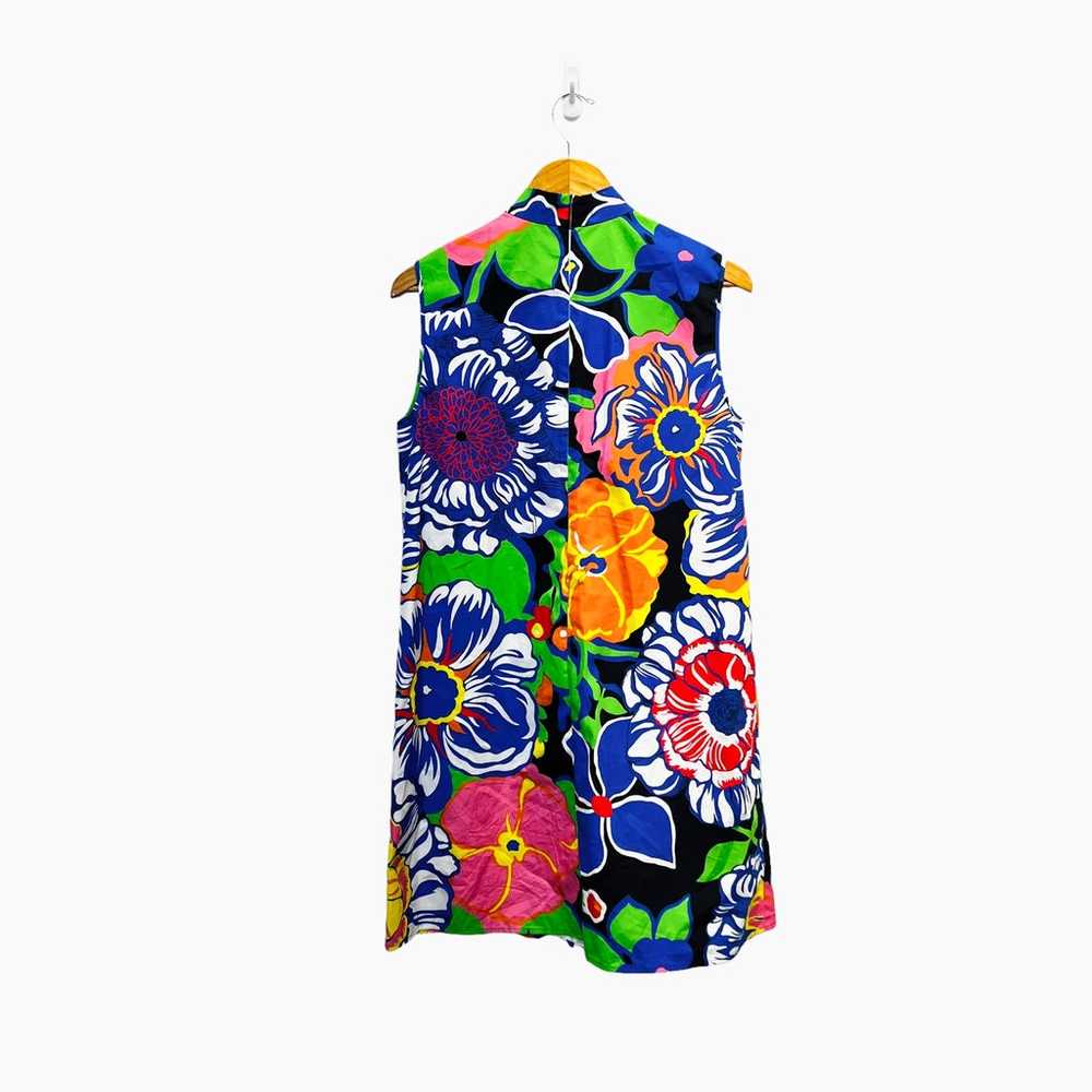 MSGM Floral Print Mini Dress Size 46 - image 9