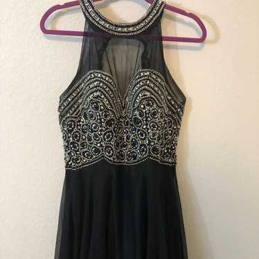 Gorgeous Gorgeous Black Formal Dress - image 1