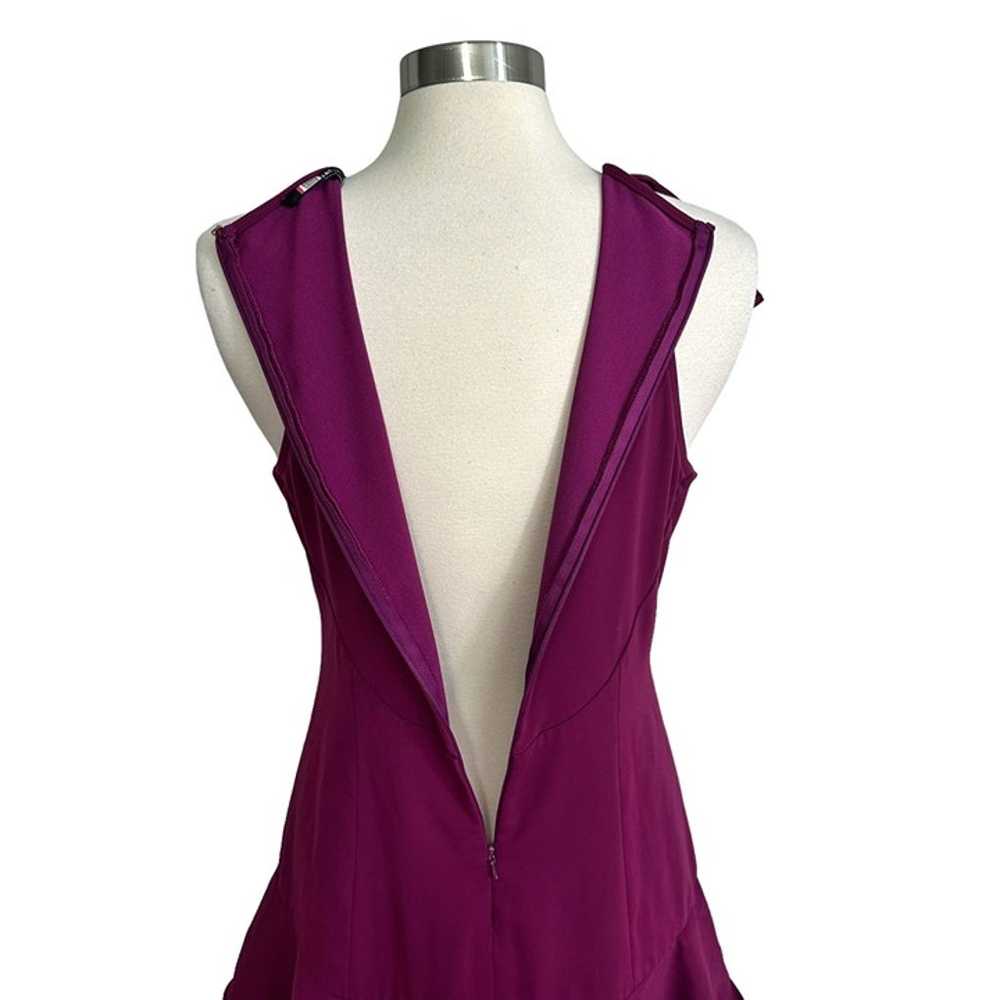 Jay Godfrey SIZE 10 Plum Purple June Maxi Ruffle … - image 7