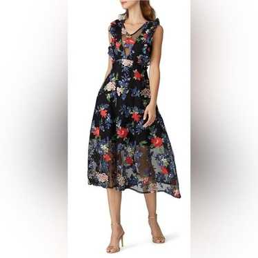 RTR VONEFloral Avalyn Dress Sleeveless embroidere… - image 1