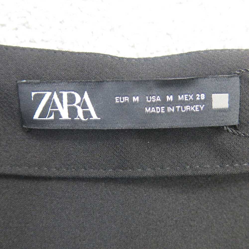 WNT Zara Womens Mini Skirt Pull On Drawstring Wai… - image 3