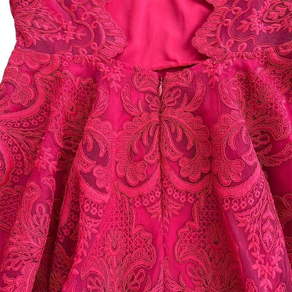 Saylor Red Raspberry Rita Lace dress - image 9