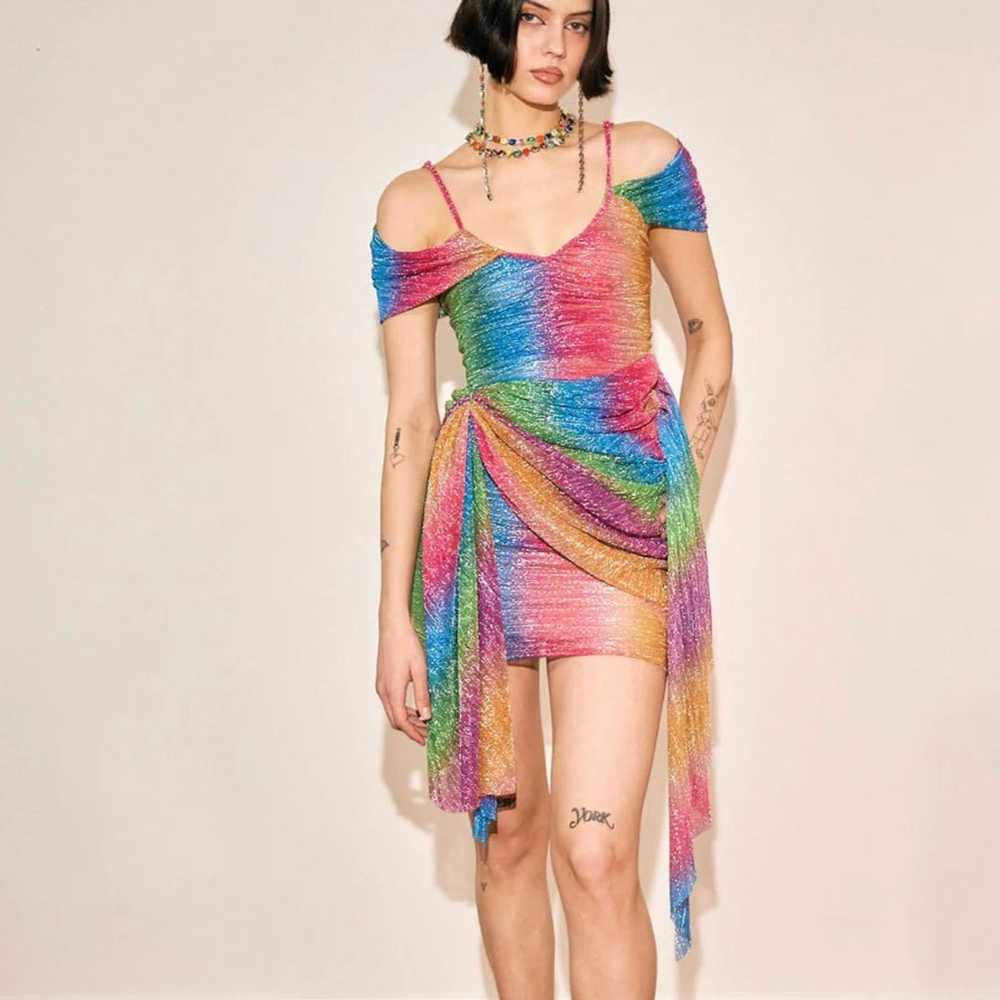 Mia Vesper Rainbow Dress over 55% off - image 1