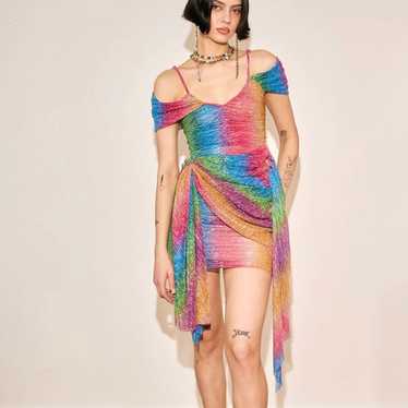 Mia Vesper Rainbow Dress over 55% off - image 1