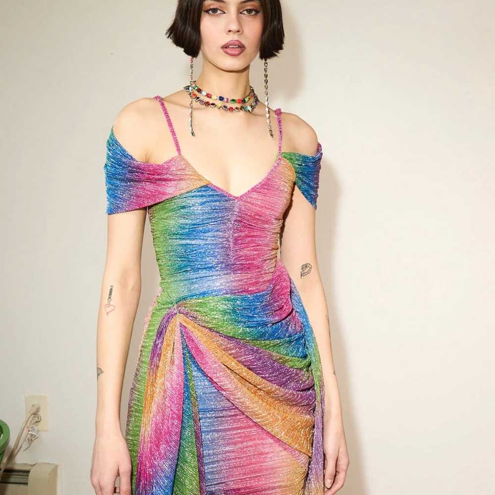 Mia Vesper Rainbow Dress over 55% off - image 2