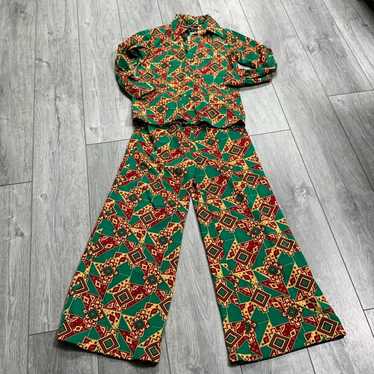 Vintage Three-Piece Roberto Firenze Bell Bottoms … - image 1