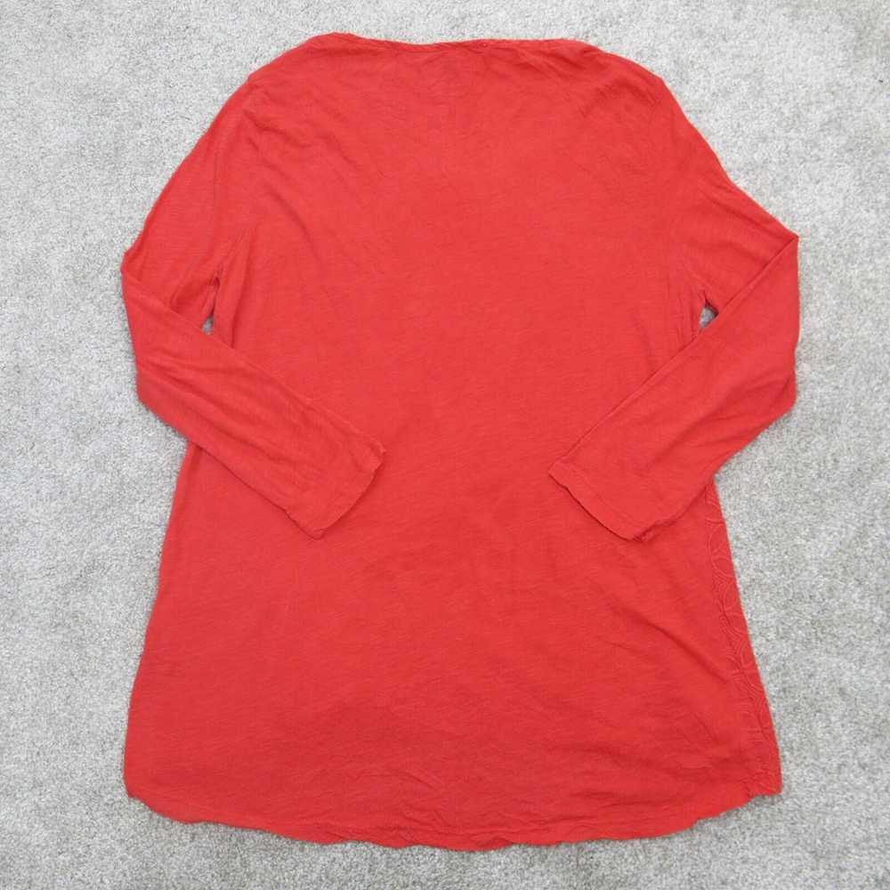 Lucky Brand Womens Tunic Blouse Top Henley Neck L… - image 2