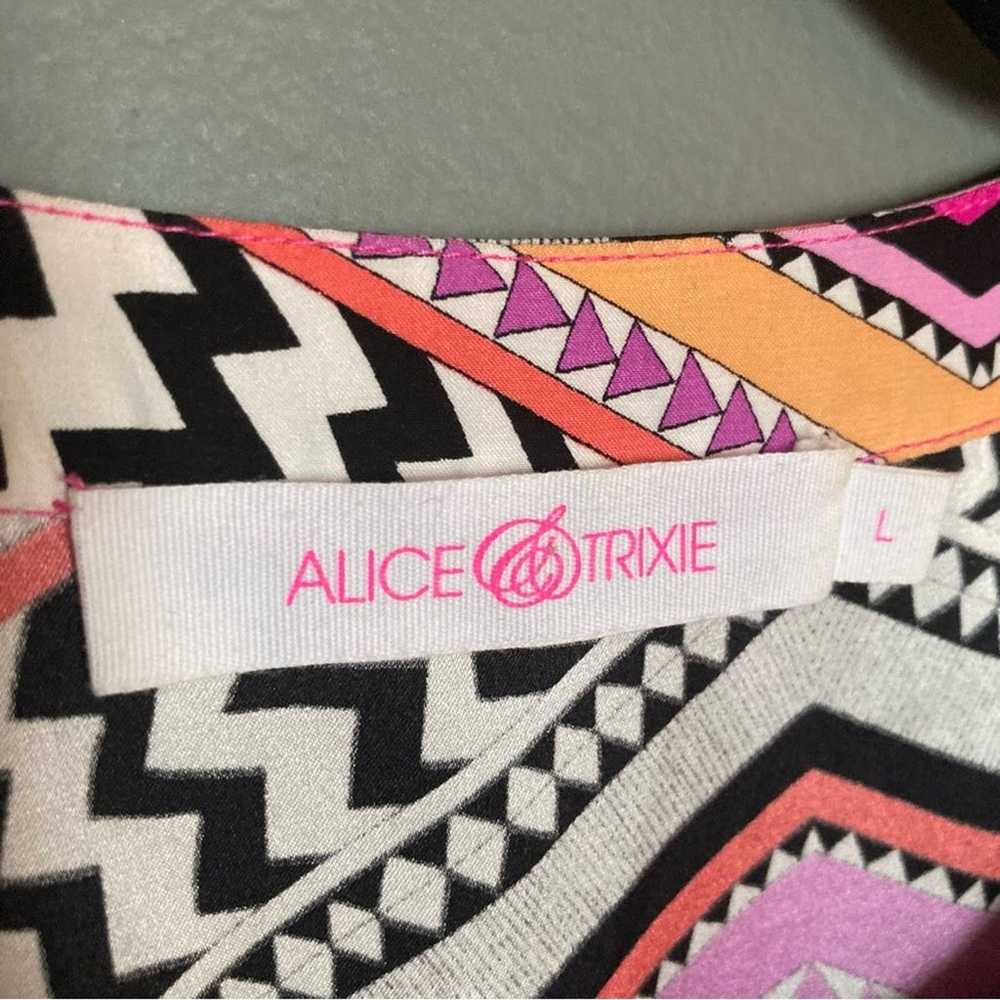 Alice & Trixie dress drawstring bright bold color… - image 9