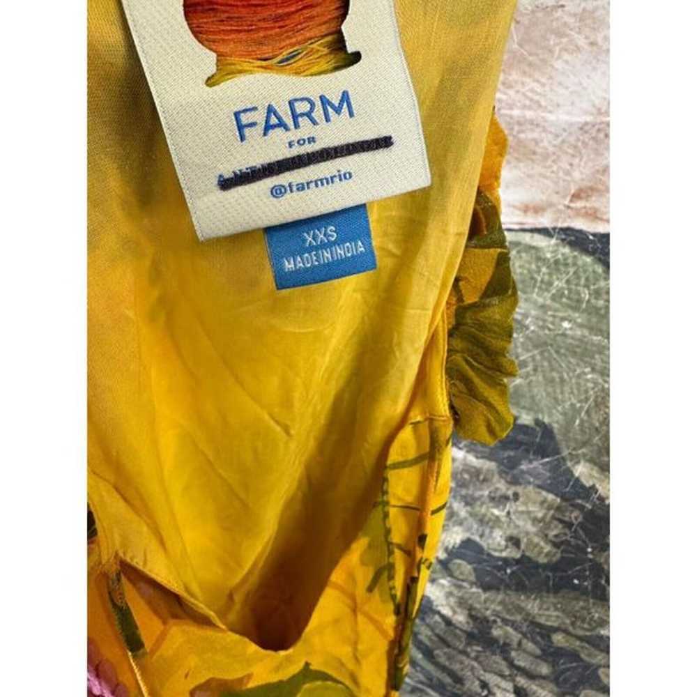 New Farm x Anthropologie Printed Midi Dress Size … - image 9