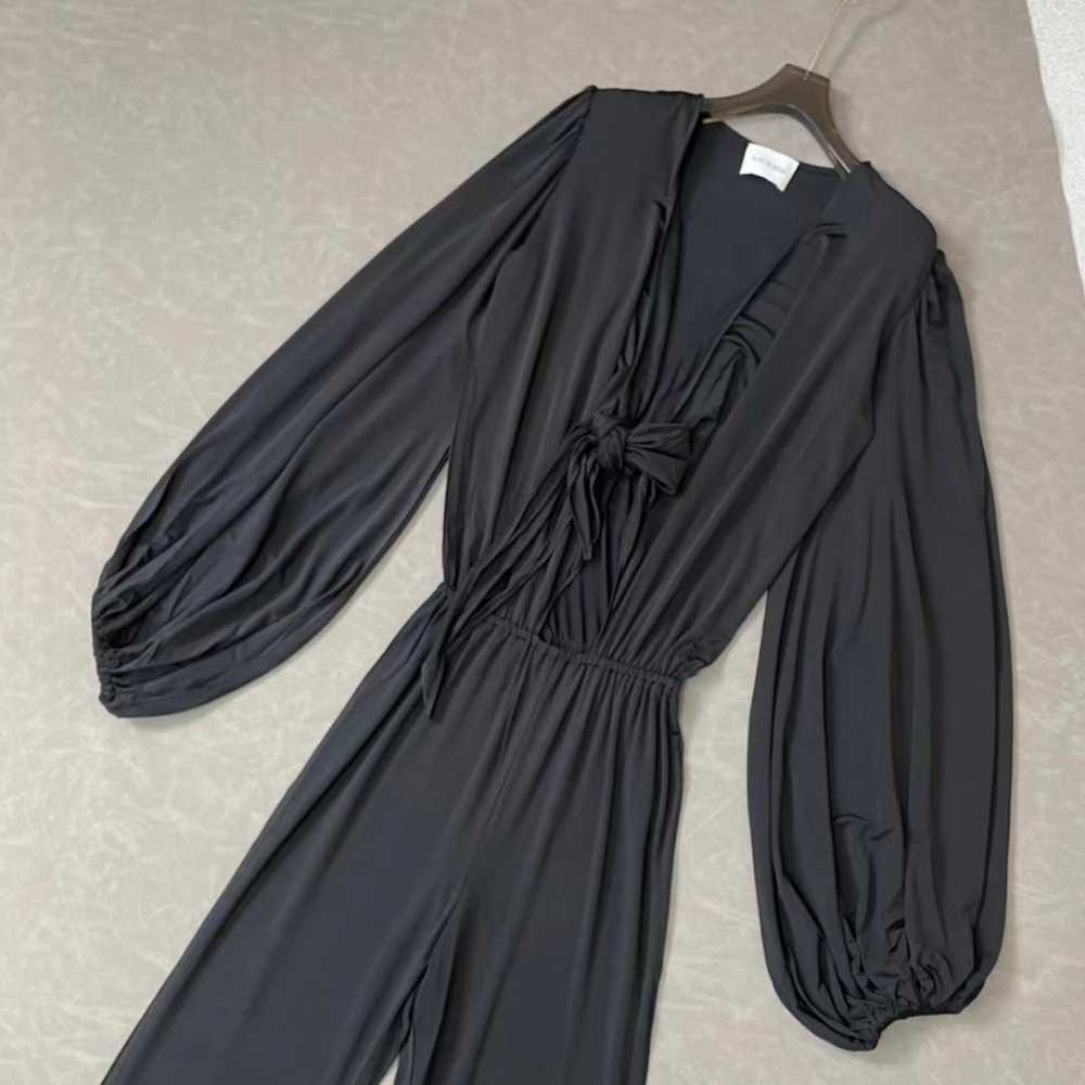 Rat and boa clementine black wide leg jumpsuit in… - image 4