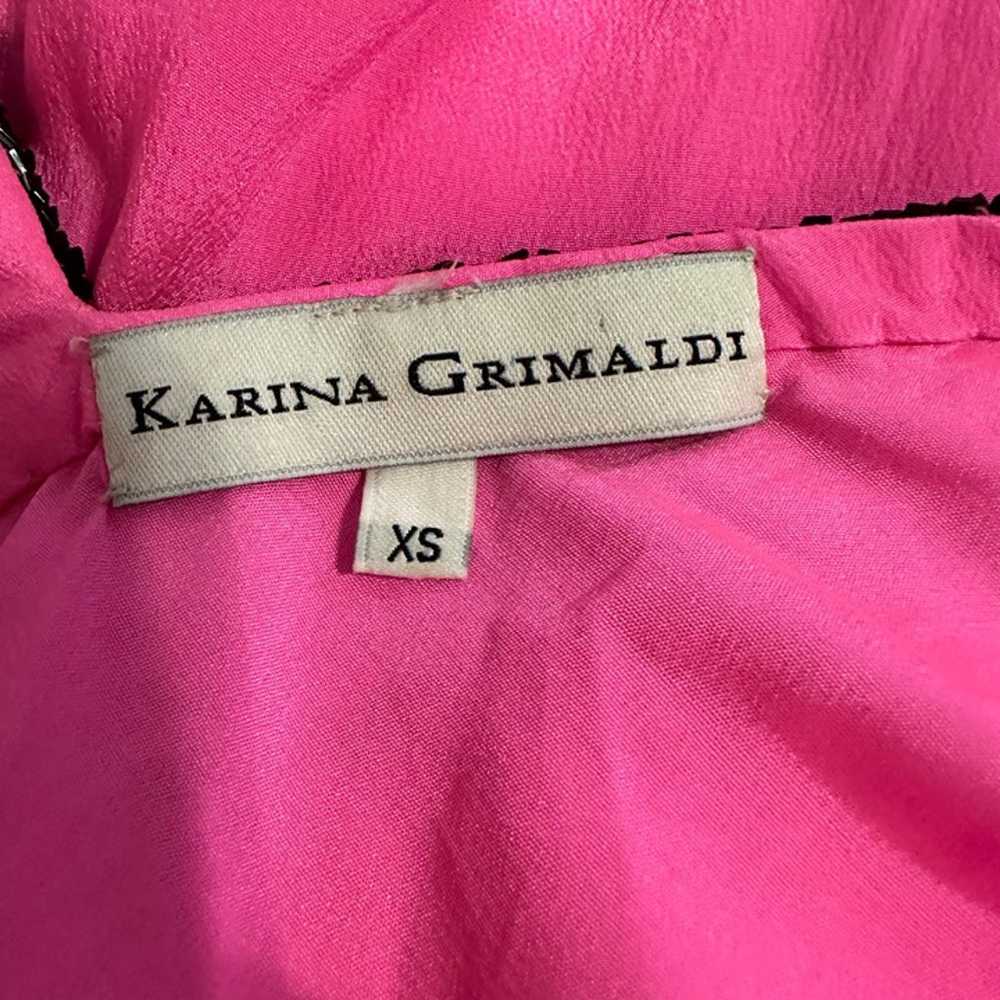 REVOLVE Karina Grimaldi neon hot pink silver blac… - image 7