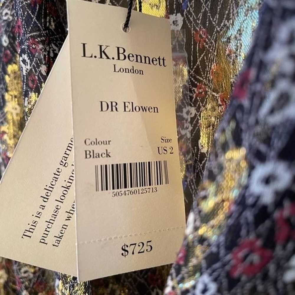 L.K. Bennett THE ELOWEN DRESS size US 2 - image 5