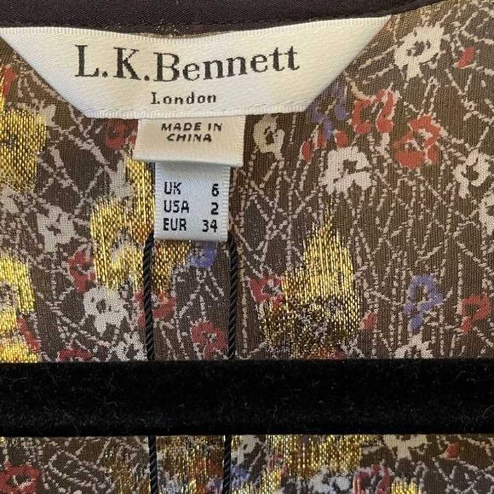 L.K. Bennett THE ELOWEN DRESS size US 2 - image 6