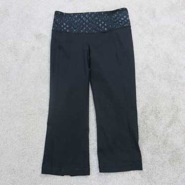 Lululemon Womens Cropped Legging Straight Leg Elas