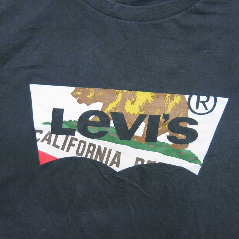 Levis Mens Crew Neck T Shirt Short Sleeve Graphic… - image 5