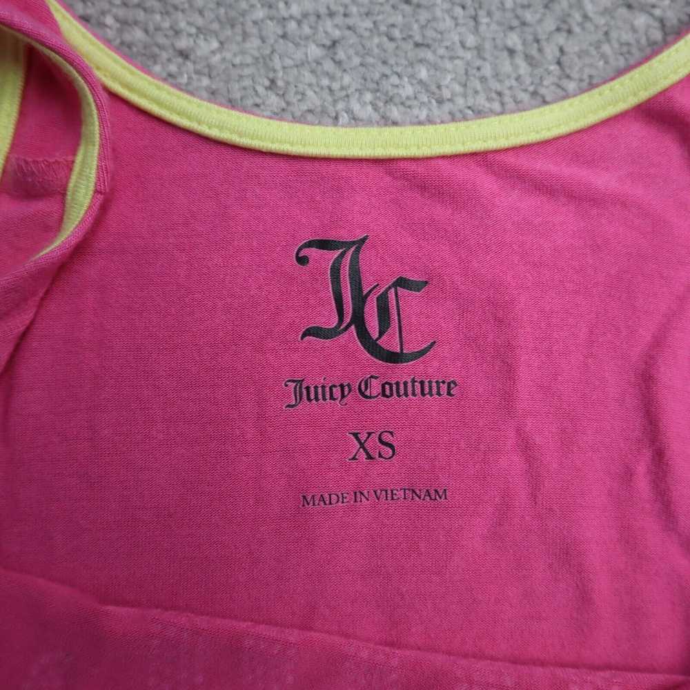 Juicy Couture Womens Tank Top Scoop Neck High Low… - image 6