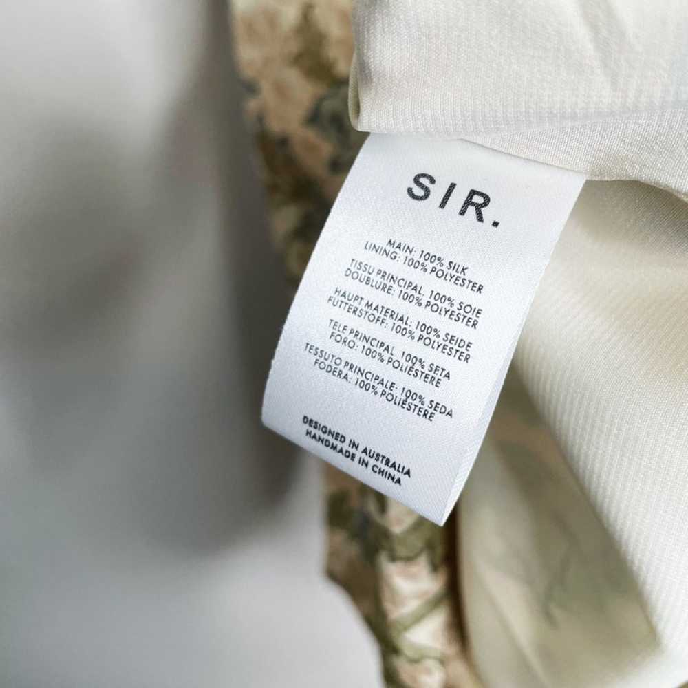 Sir The Label Maev Floral Silk Mini Dress - image 6