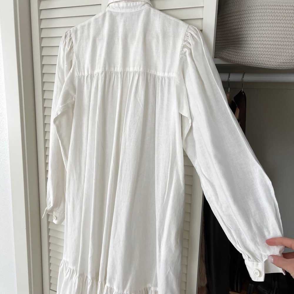 White linen dress - image 6