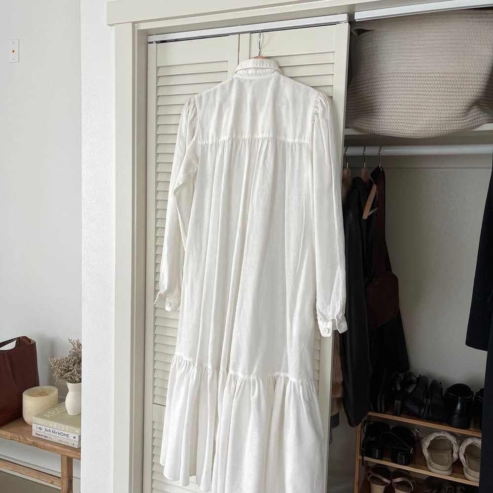White linen dress - image 8