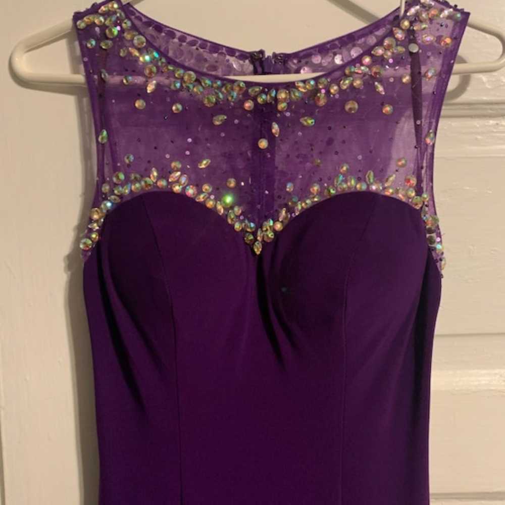 Purple prom /Homecoming Dress - image 3