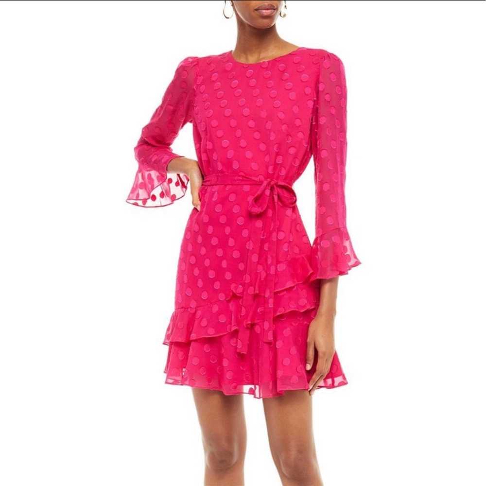 SALONI Marissa Hot Pink Dress size US0, UK4 - image 1