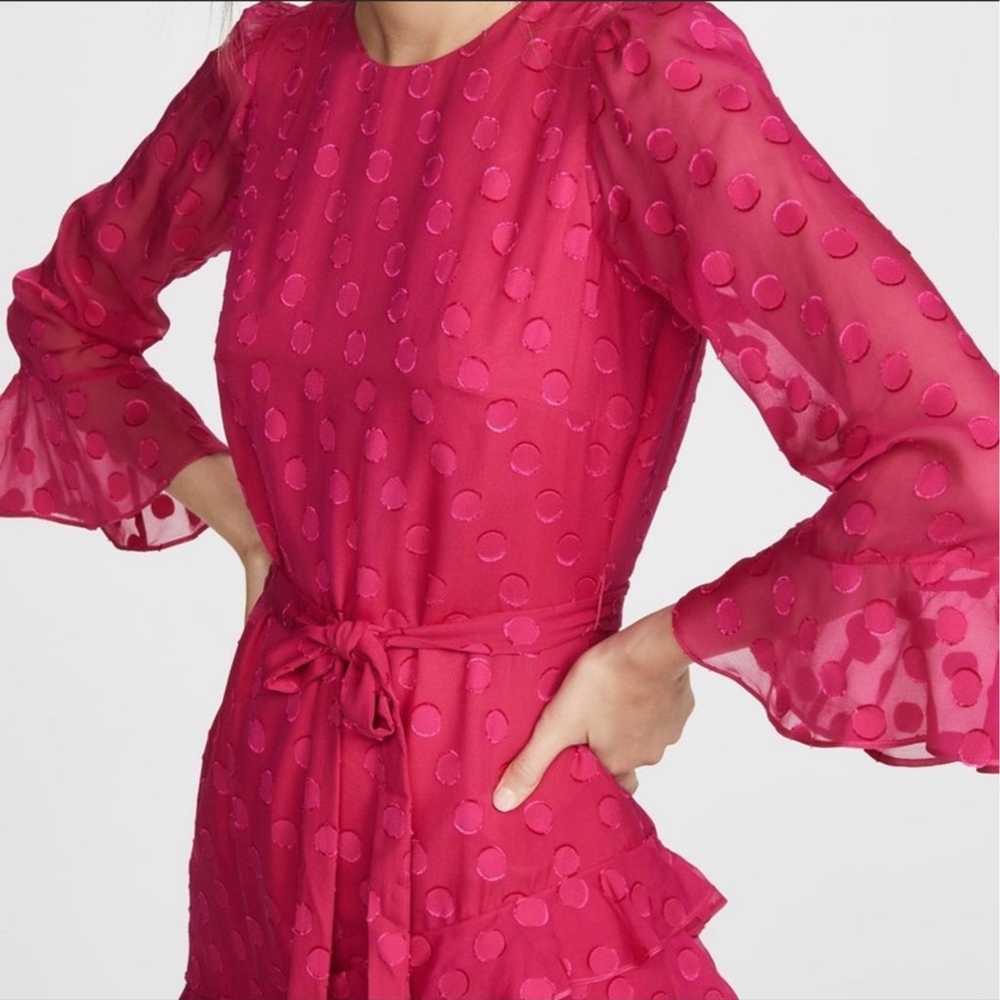 SALONI Marissa Hot Pink Dress size US0, UK4 - image 2