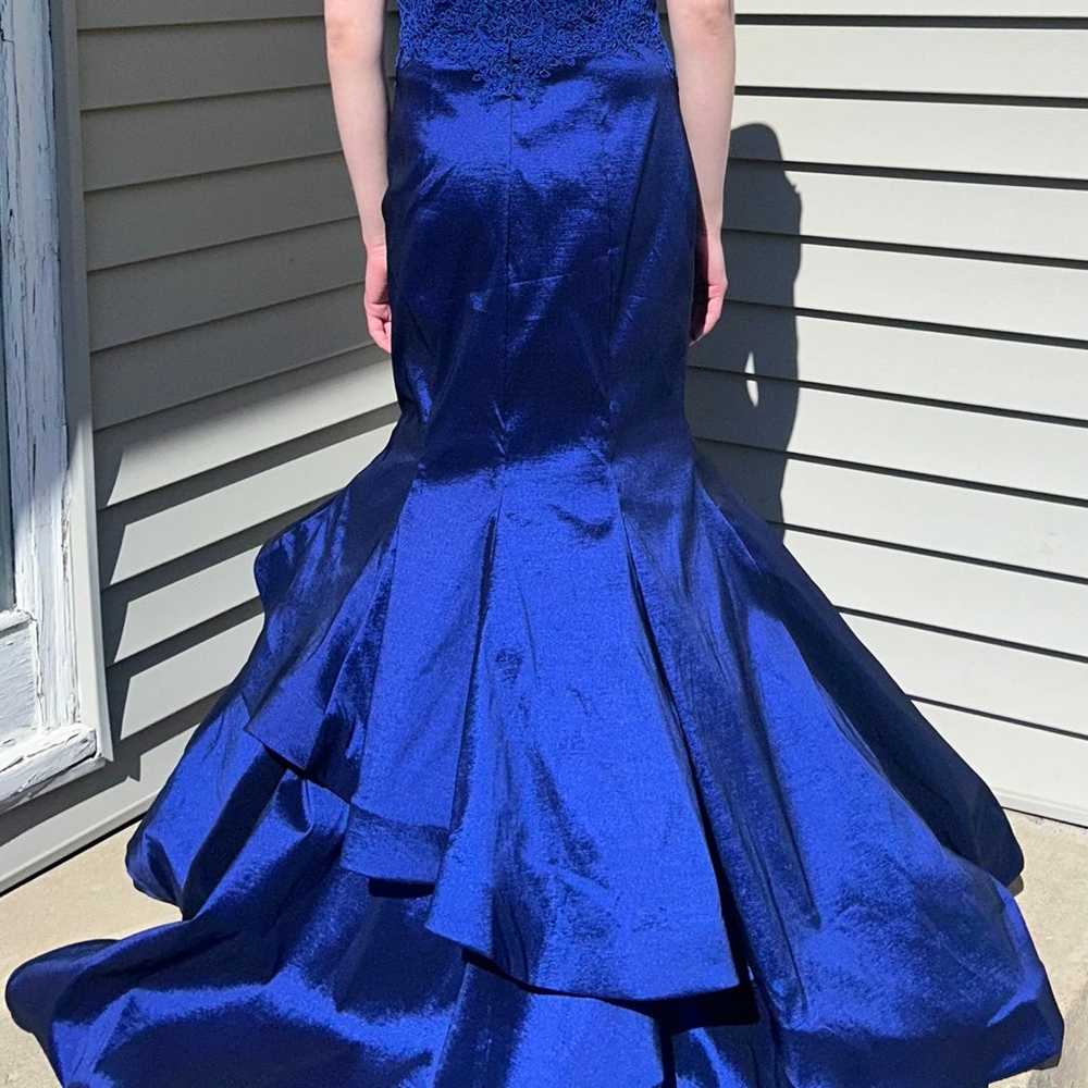 Royal Blue Prom/Pageant Dress - image 2