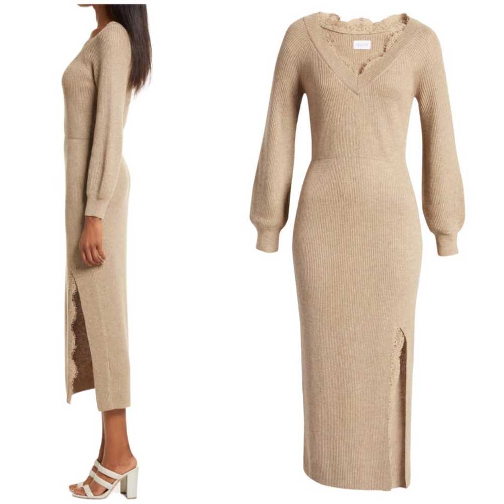 Saylor NWOT Bertie Long Sleeve Sweater Dress Size… - image 3