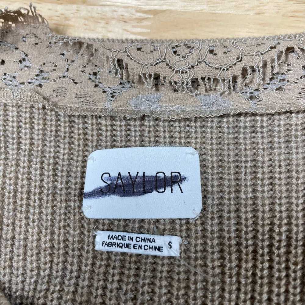 Saylor NWOT Bertie Long Sleeve Sweater Dress Size… - image 6