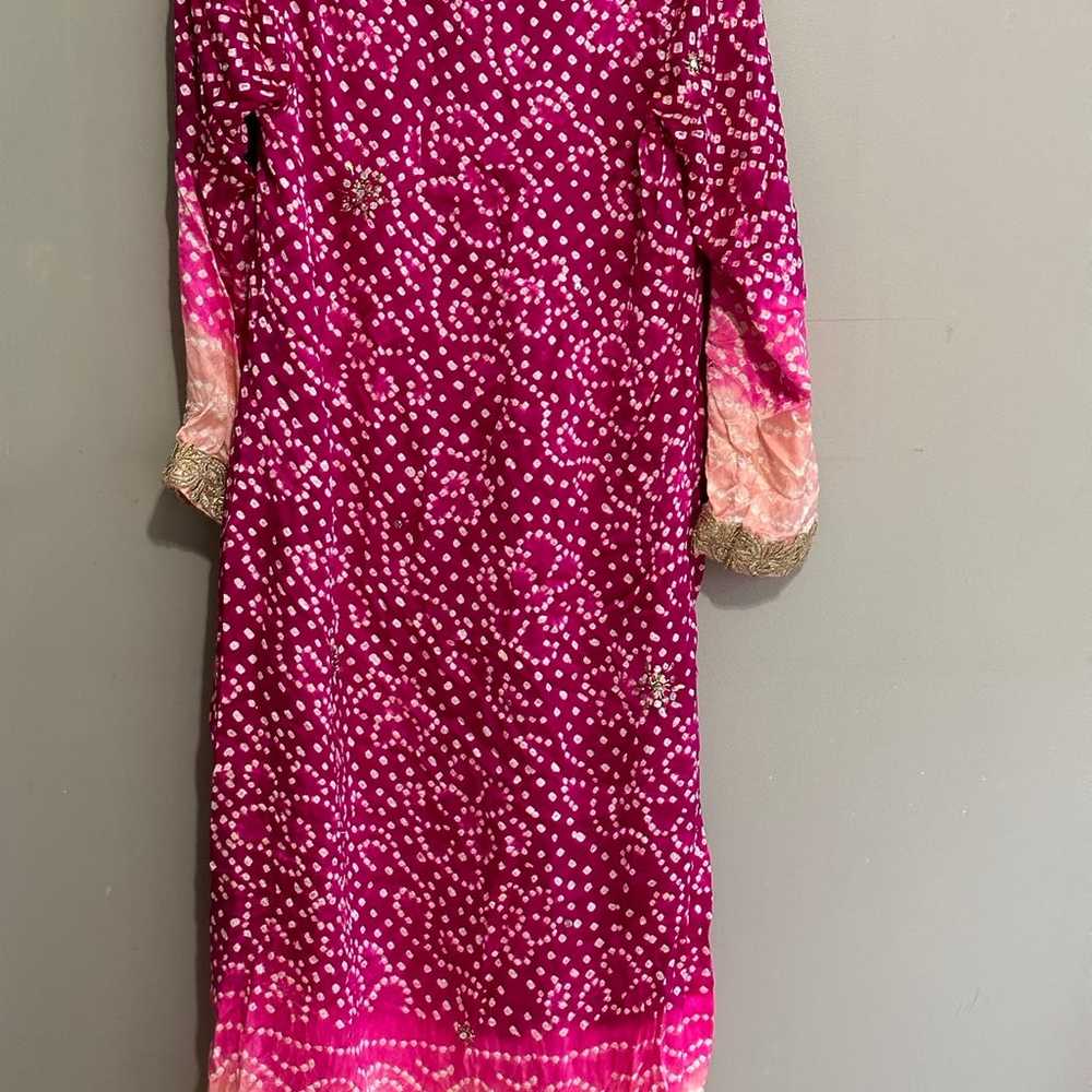 Stunning chunri Pakistani/bangladesh/indian dress - image 5