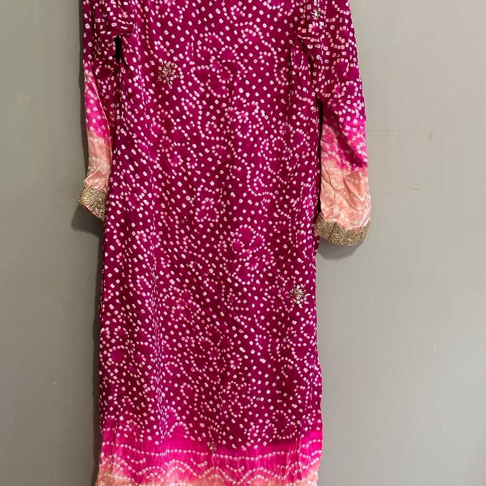 Stunning chunri Pakistani/bangladesh/indian dress - image 6
